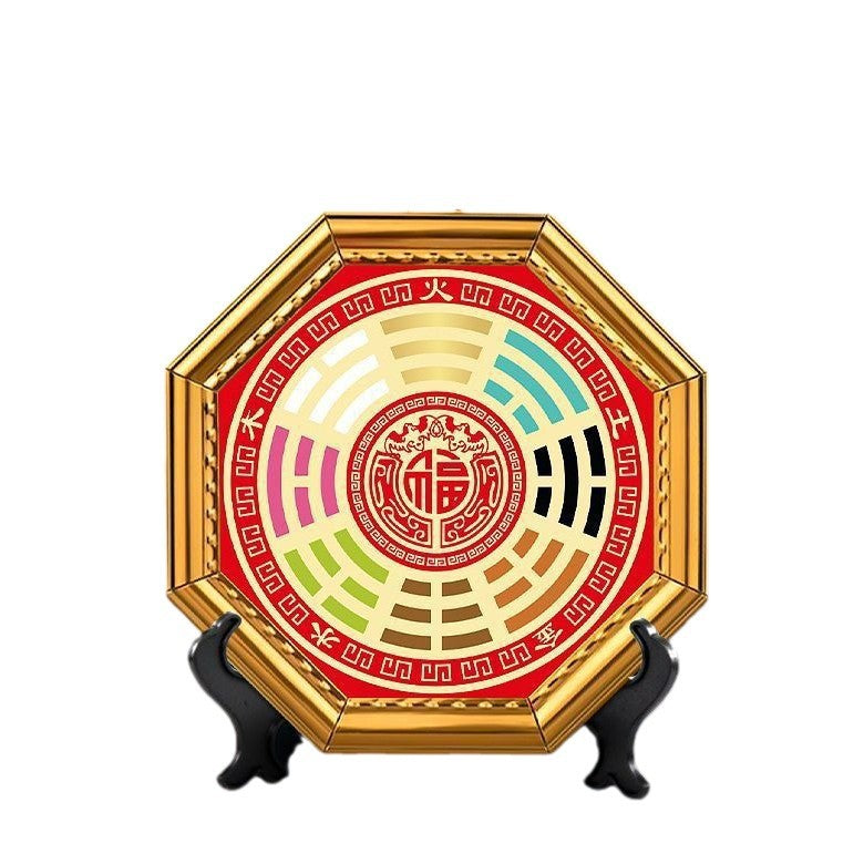 2025 New Five Elements and Five Emperor Coins Bagua Mirror for Prosperity